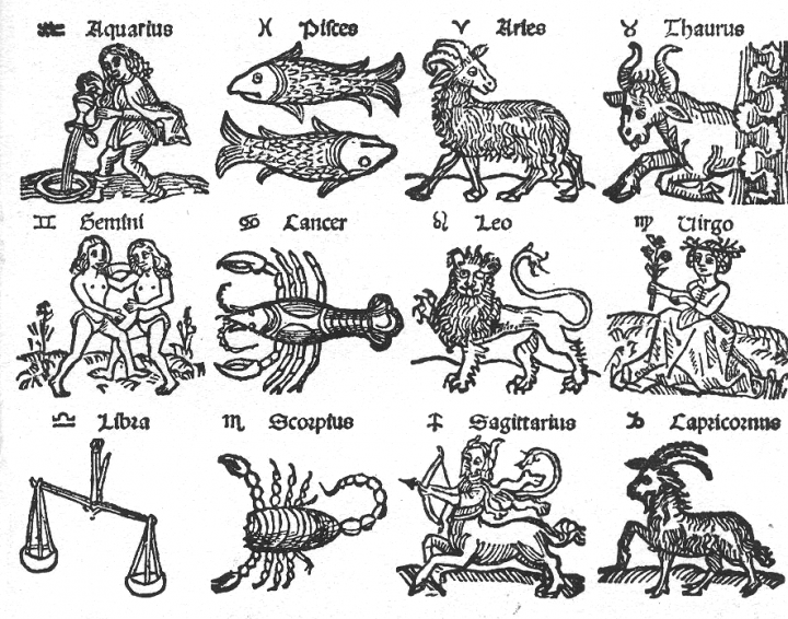 zodiac-signs-medieval-woodcut
